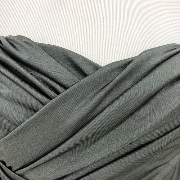 Express Strapless Gray Dress Size Small - Picture 7 of 8